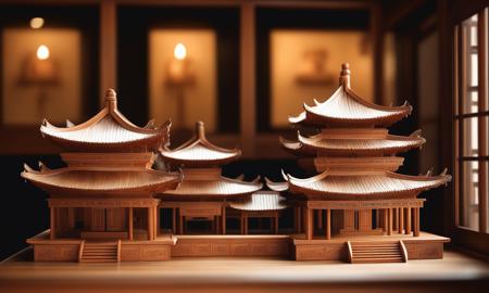 XL Realistic wood carving art style