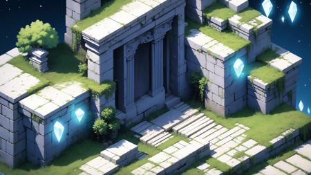 Abandoned Land - Game Scene Conceptual Design - Fantasy/Mythical Legend/2.5D