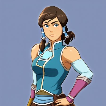 Korra for SD 1.5 (Anime-Realistic)