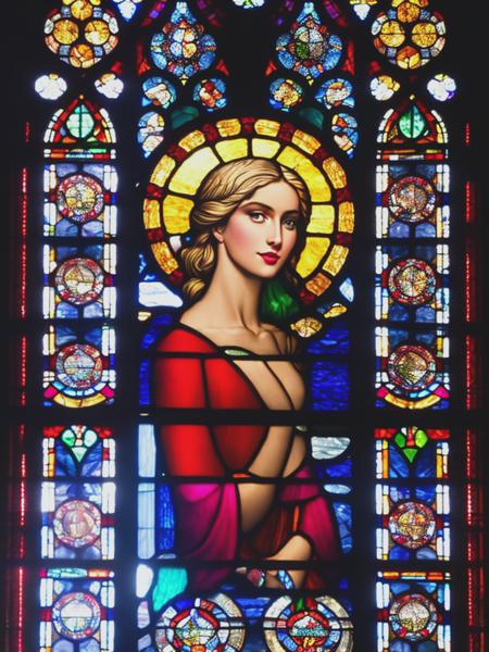 Stained Glass Portrait