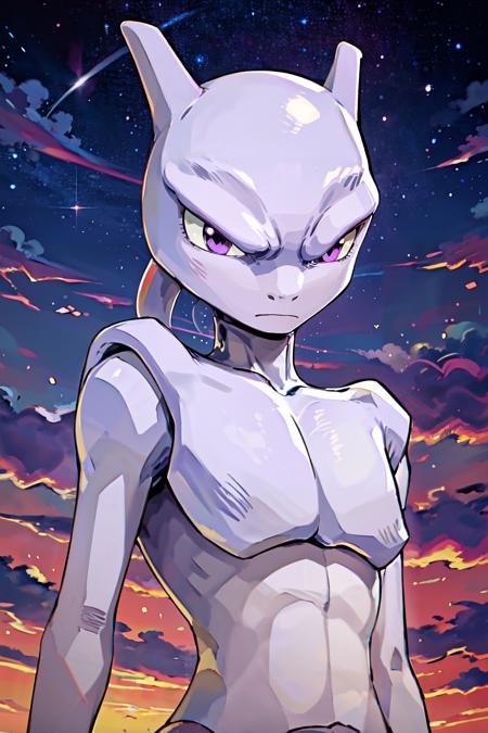 Mewtwo: The World's Strongest Pokemon | ミュウツー  (Pokedex #0150) [Illustrious & Pony & SD1.5]