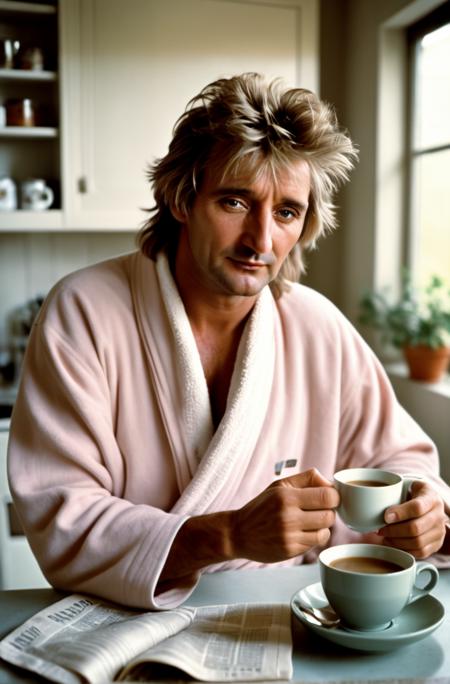 SDXL Rod Stewart 1980s