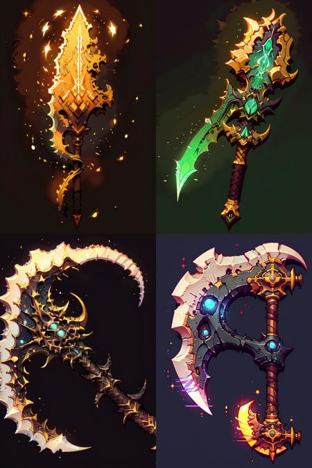 Game Weapon Equipment Design