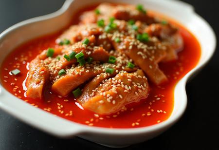 Flux-口水鸡-Steamed Chicken with Chili Sauce