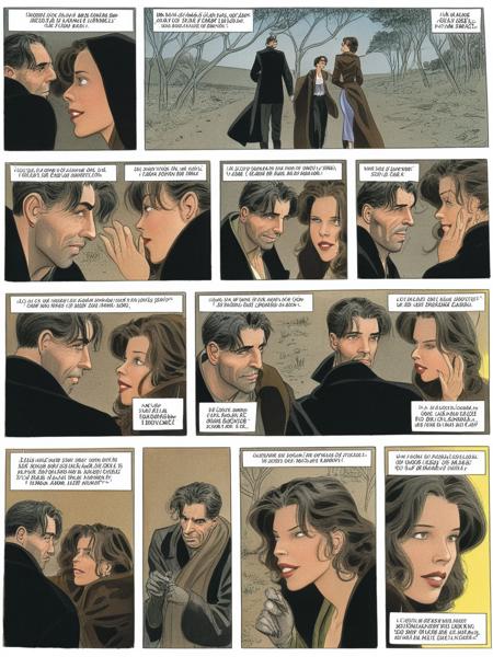 Style of Jean-Pierre Gibrat XL