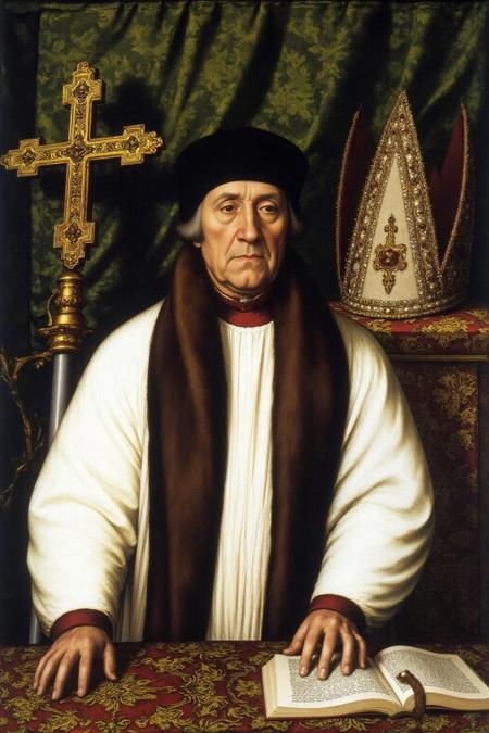 Tudor Portrait Splendour:  Hans Holbein the Younger Style