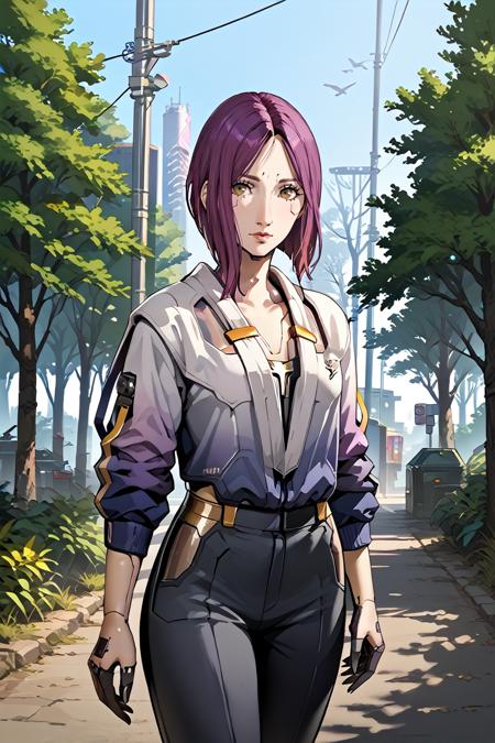 Songbird from Cyberpunk 2077 [Pony]