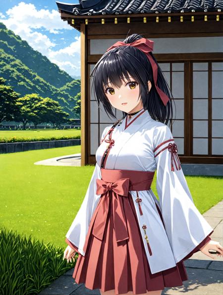 Koyori Amamiya from (Divine Miko Koyori)
