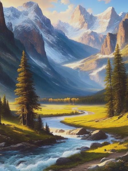 Thomas Moran Style