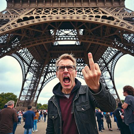 Middle Finger FLUX DEV LORA