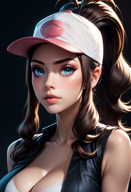 Hilda: Monochrome Master |トウコ  (Pokemon) [Pony & Illustrious & SD1.5]