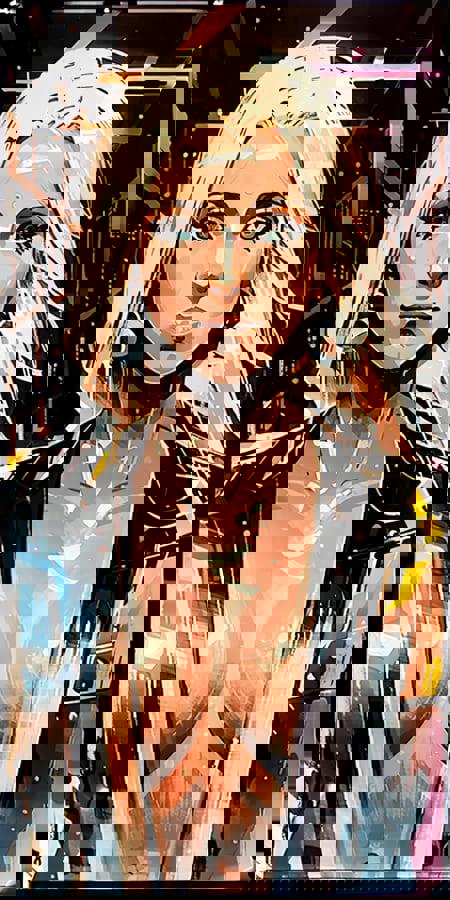 Cyberpunk 2077 Tarot card 512x1024