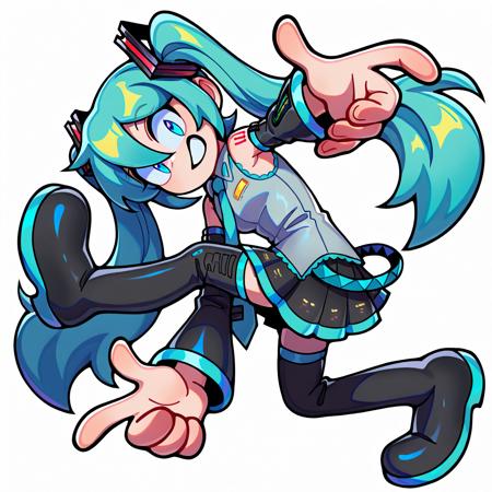 Sonic Adventure Pose - PDXL and IllustriousXL