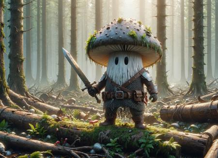 DonM - Shroom Knight [SD,SDXL,Pony]