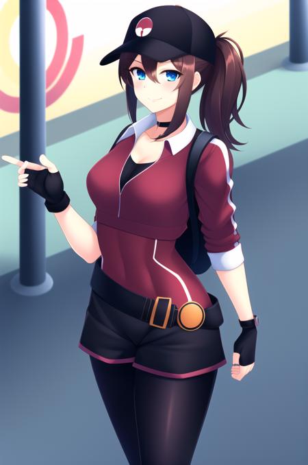 Pokemon Go - Female Trainer (Red) [COMMISSION]