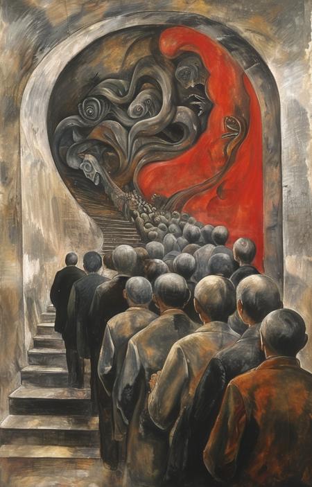 style of Jose Clemente Orozco [SDXL] 221