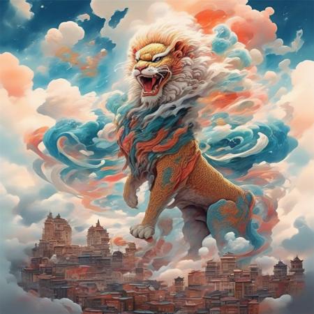 【happy new year】Dance Lion