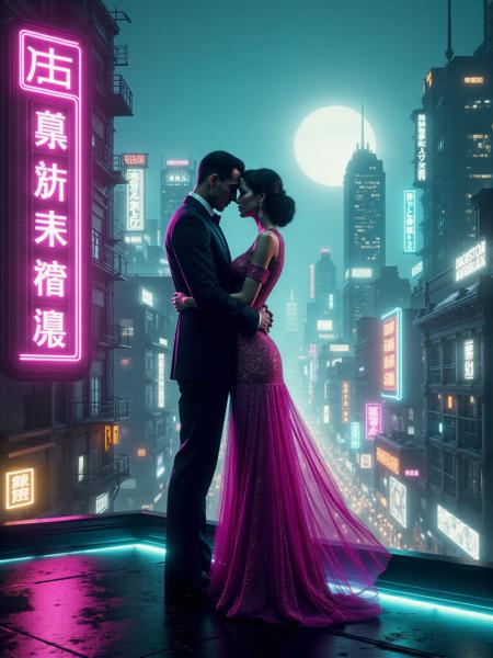 Neon Noir FLUX, SDXL & Pony