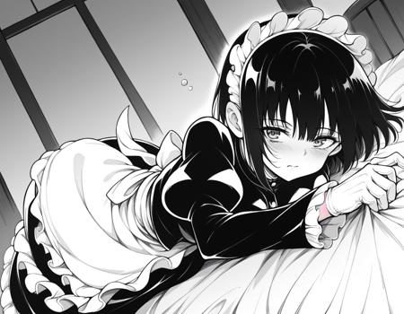 Tsubaki Rurikawa (瑠璃川 椿) - [Kyockchokyock (Kyockcho)] Maid Kyouiku -Botsuraku Kizoku Rurikawa Tsubaki- ([きょくちょ局 (きょくちょ)] メイド教育 -没落貴族瑠璃川椿-)