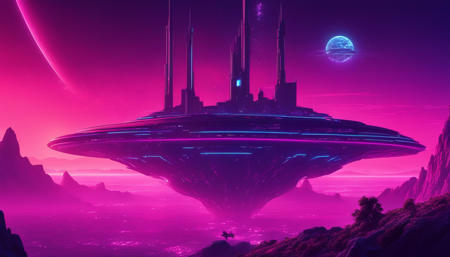 Alien Planet Concept Art (VW Style)