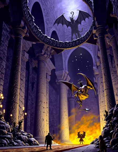 Tolkien's Middle Earth - Ted Nasmith style (Flux)