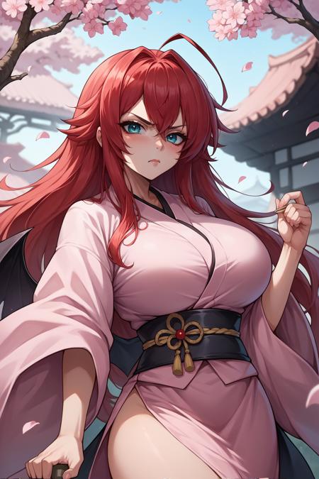 Rias Gremory/リアス・グレモリー (High School DxD) SDXL LoRA [Pony Diffusion]