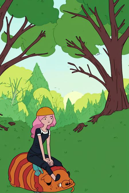 Adventure Time cartoon style
