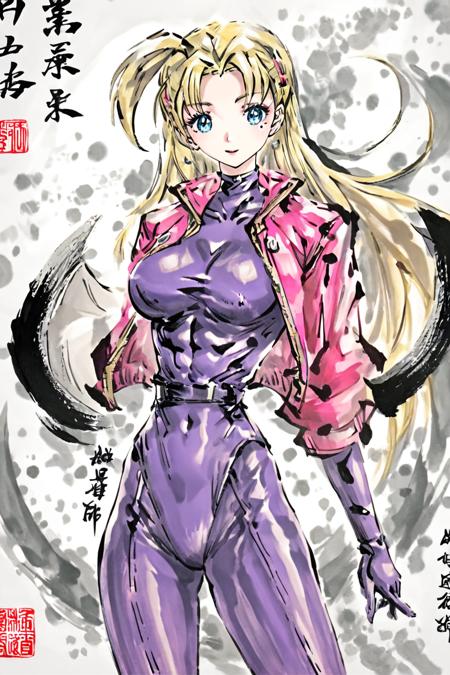 Traditional Japanese Calligraphy Pony
