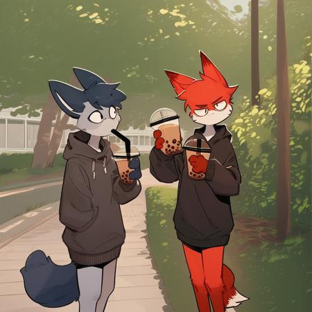 Blaze Smith & Felinia | Fursona