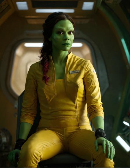 Gamora from Guardians of the galaxy (SDXL)