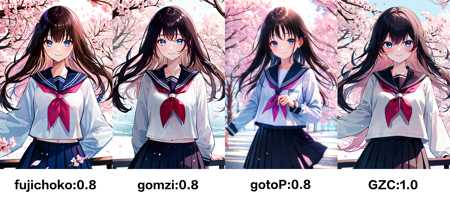 全画风一览 / A glance of each painting style