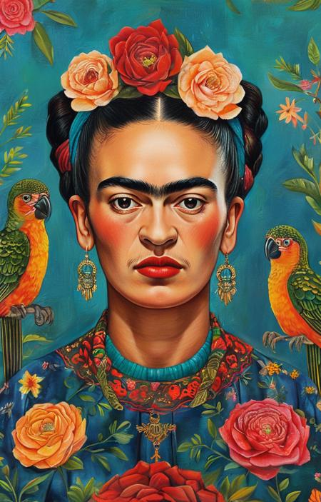 style of Frida Kahlo [SDXL] 378