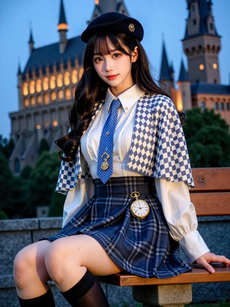 [Flux.1 D] [Realistic] Magical girl costume | 魔法少女服装