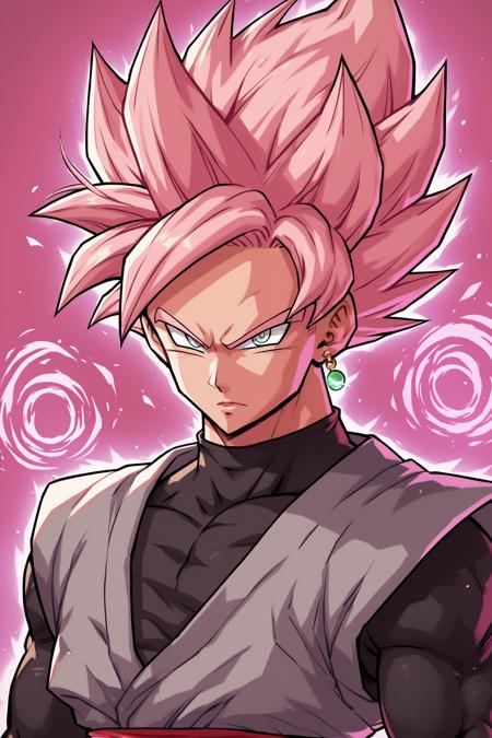 Black Goku rosé (pony) (Dragon ball super)