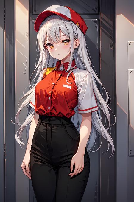 Jollibee Uniform | Fastfood employee | Chothing