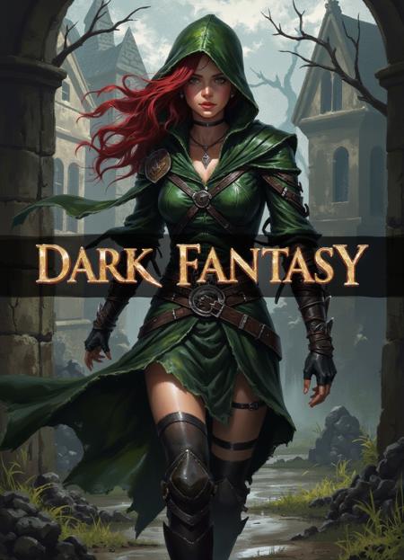 Dark Fantasy Digital Art Style版本v1.0 Flux Dev (ID: 749645)