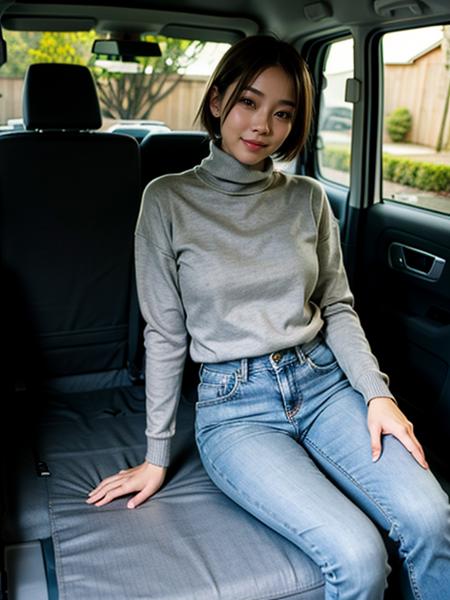 In Van Car / バンの車内