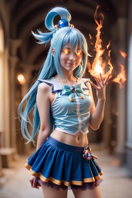 Fire Girl & Fire Aura [Pony XL]