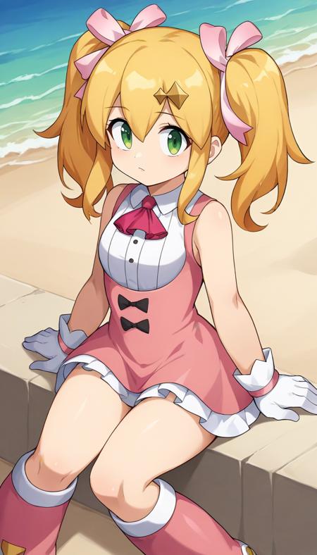 Roll - Mega Man X Dive | PonyXL [2 Outfits]