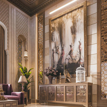 Luxury Arabic interior LORA版本v1.0 (ID: 122448)