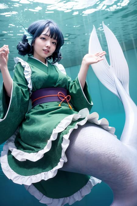 wakasagihime (touhou) 若鹭姬 东方project