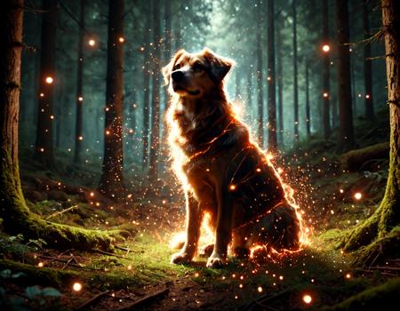 Glowing and Light Particles - SD3.5/Flux/SDXL/Pony