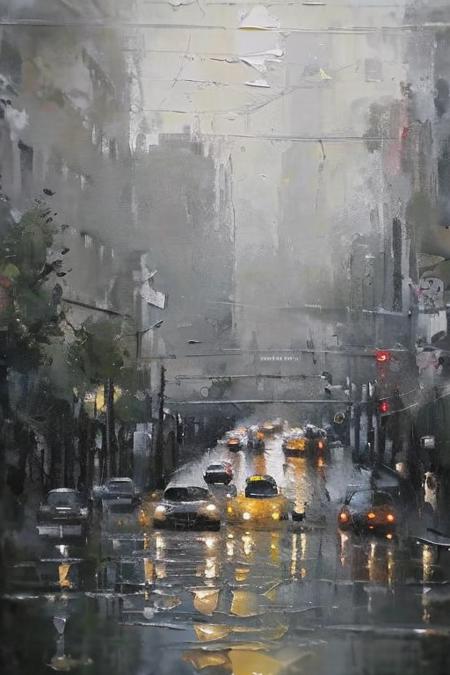 Oil painting(oil brush stroke) - 油画笔触