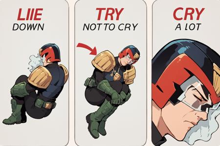 Meme: Lie Down | Try Not To Cry | Cry A Lot - PonyXL版本v1.0 (ID: 423508)