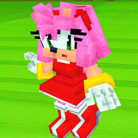 Amy rose [Minecraft version]