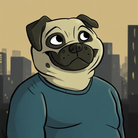 Anthro Pug [for pony]