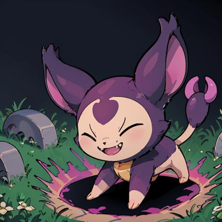 Shadow Skitty - Halloween Form (Fakemon) (Pokedex #0300)