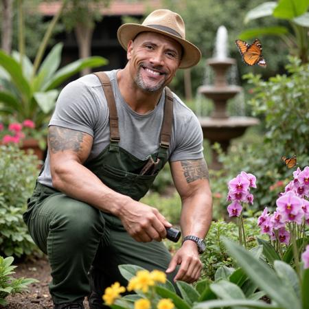Dwayne Johnson aka The Rock FLUX Dev LoRA Model for Educational and Research Purposes - Full Tutorial
