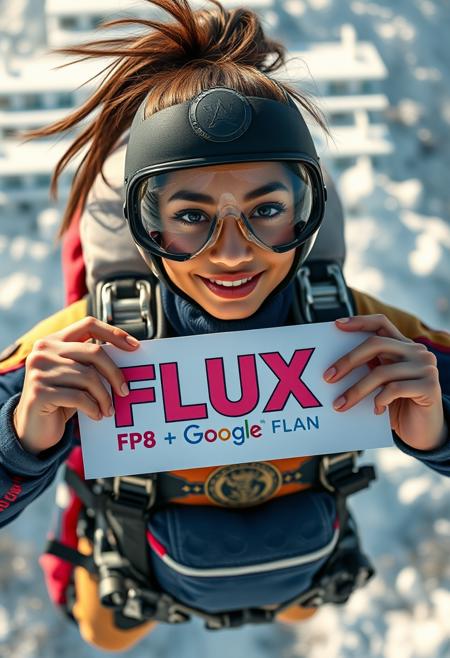 FLUX Dev/Schnell (Base UNET) + Google FLAN FP16/NF4-FP32/FP8版本FLUX_Schnell_FLAN_FP8 (ID: 1003372)