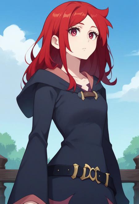 Ursula Callistis - Little Witch Academia (Commission)